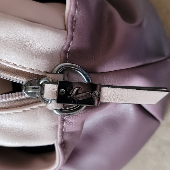 Vera Wang Pink and Purple Satchel - Picture 7 of 7